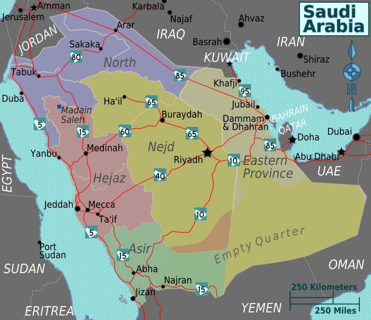 Mapa ng turaif Saudi Arabia