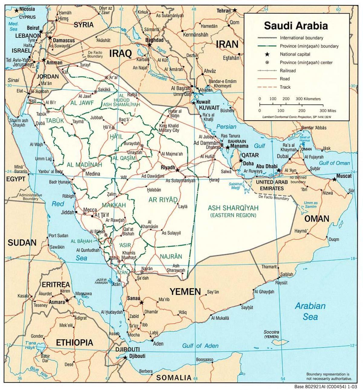mapa ng KSA