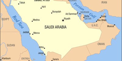 Al jouf mapa sa Saudi Arabia