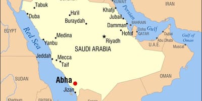 Dammam KSA mapa