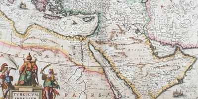 Lumang mapa ng Saudi Arabia